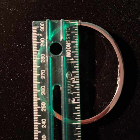 Coach-Black Cherry/Silver/Cz "Kissing" Hinged Bracelet-NWT - Picture 11 of 12